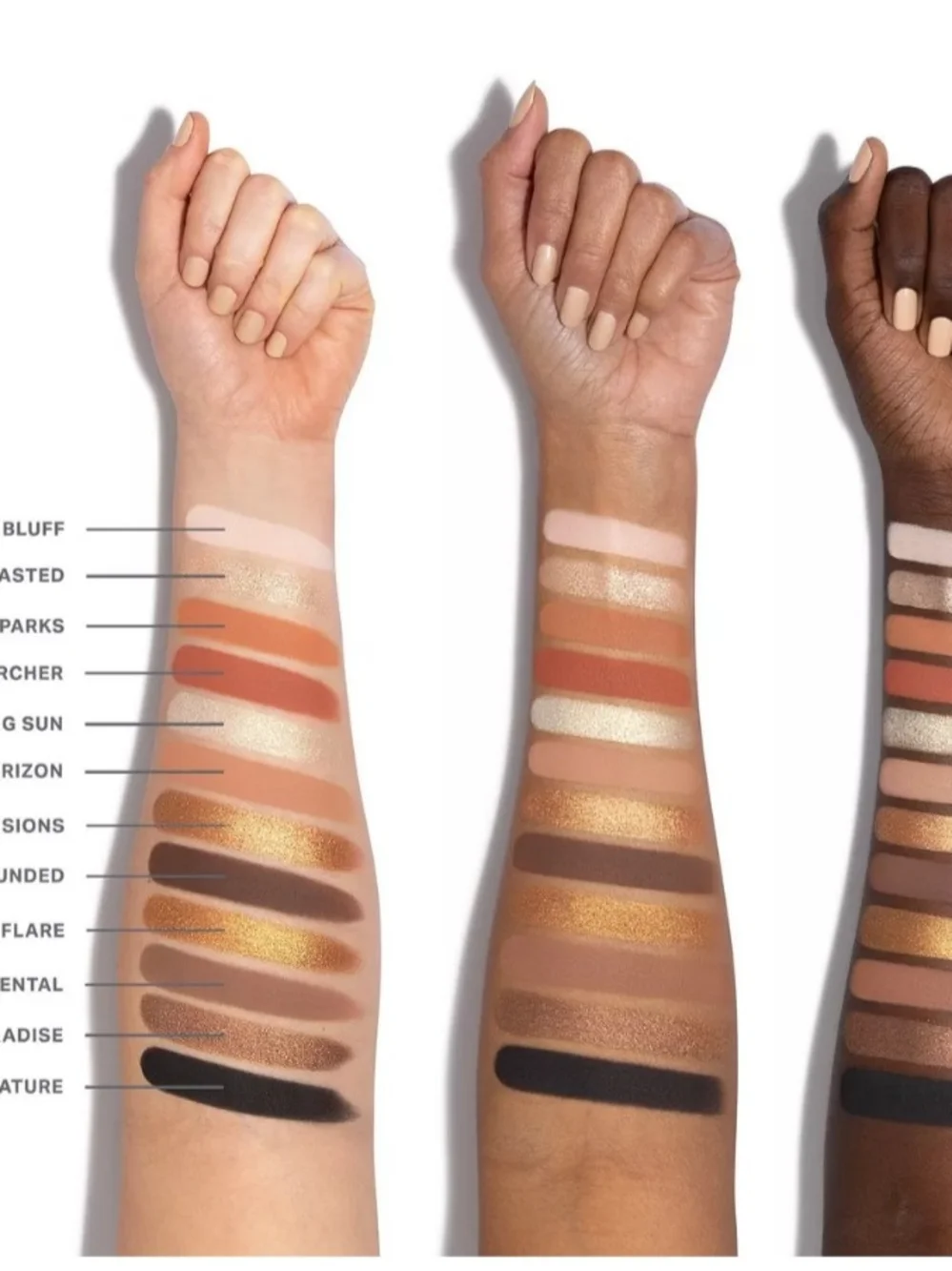 Morphe warm neutrals